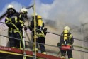 Dachstuhlbrand Koeln Poll Geislarerstr P232